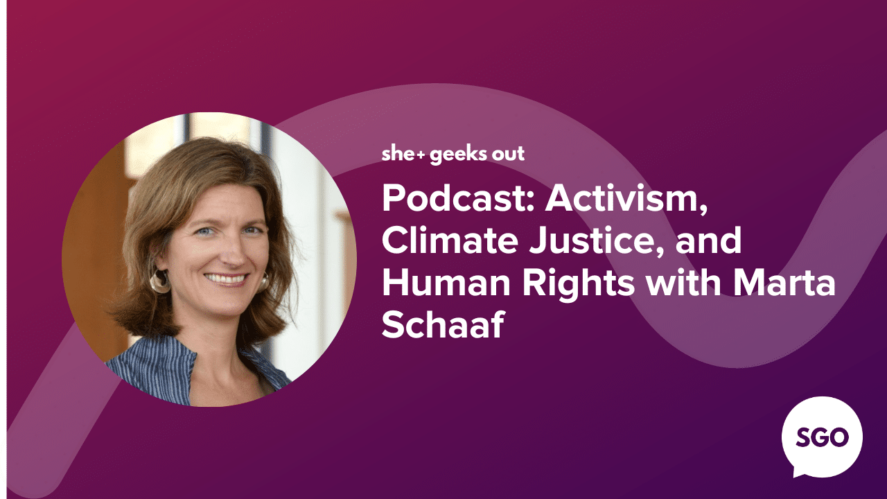 Activism, Climate Justice, and Human Rights with Marta Schaaf
